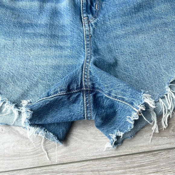AE Highest Waist  Denim Mom Shorts - Picture 6 of 16